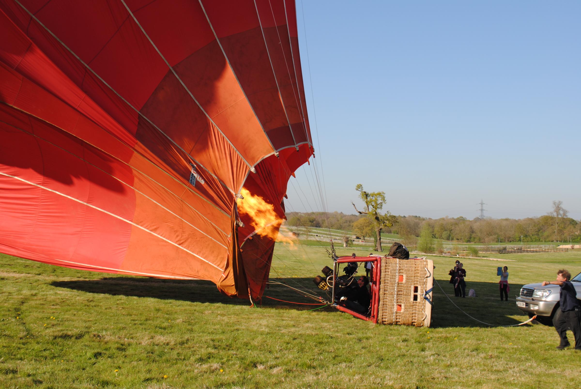 hot air balloon hampshire